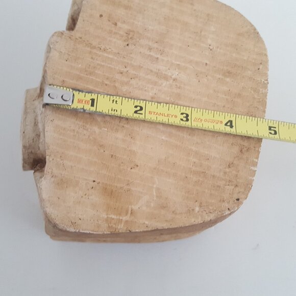 Vintage Branch Bark Wood "I Love You" Planter **AS IS** - Picture 14 of 16